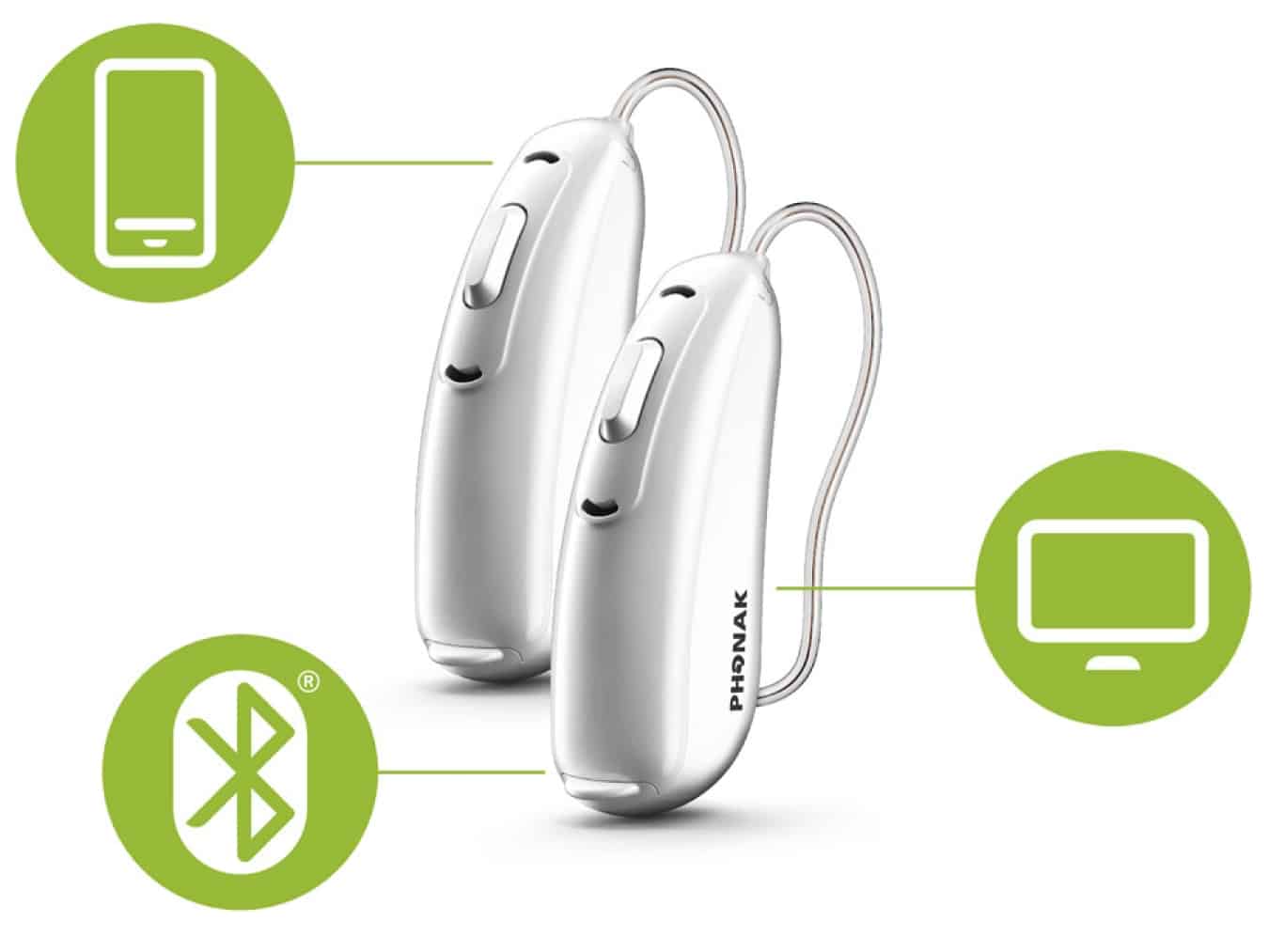 Bluetooth Wireless Hearing Aids